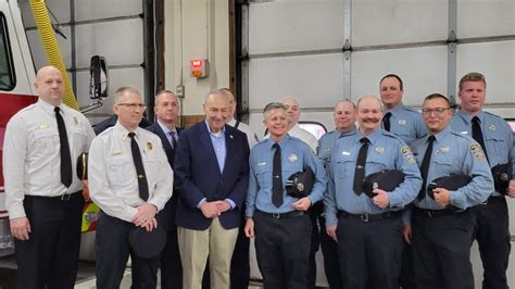 Schumer announces firefighter aid in Glens Falls